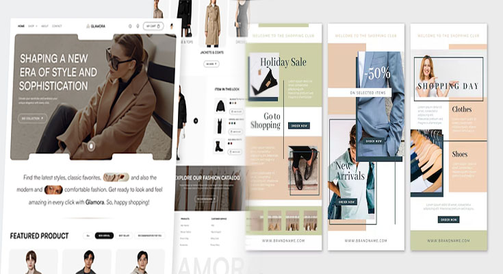 Affordable Fashion Website Design Templates for Emerging Brands