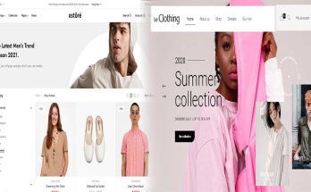 Sleek and Minimalist Website Design Themes for Fashion Startups