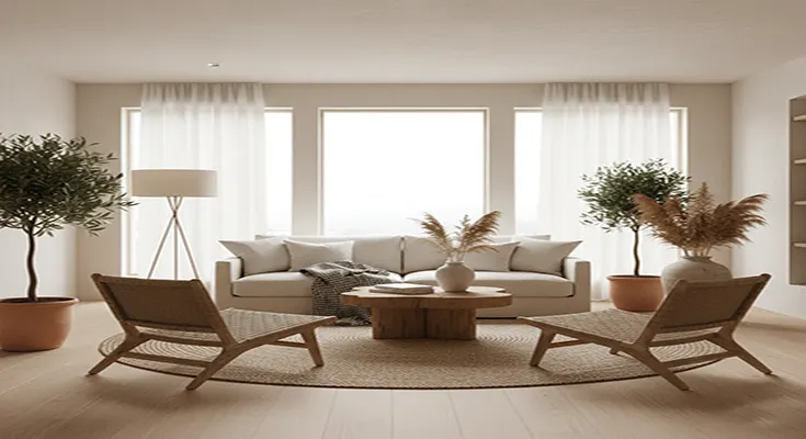 Ditch the Cold: 10 Warm Minimalism Living Room Ideas Using Natural Textures